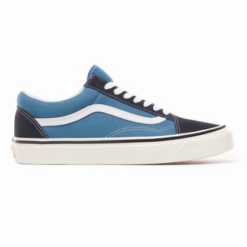 Damske Tenisky Vans Anaheim Factory Old Skool 36 DX Námornícka Modrá/Námornícka Modrá VA32IURNE